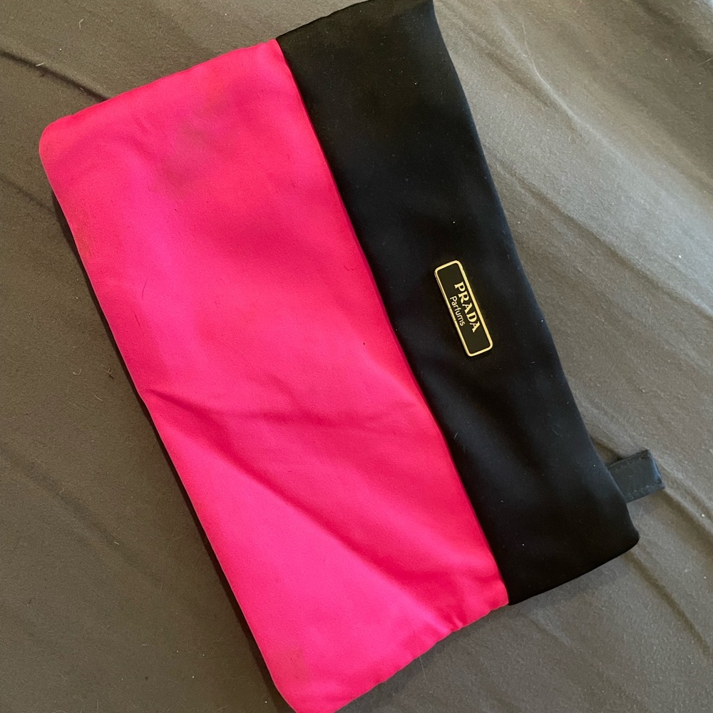 Prada cloth Parfums bag
